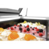 Eisvitrine 4x6,5L-F – LED-Beleuchtung & Edelstahl | bartscher