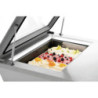 Eisvitrine 4x6,5L-F – LED-Beleuchtung & Edelstahl | bartscher
