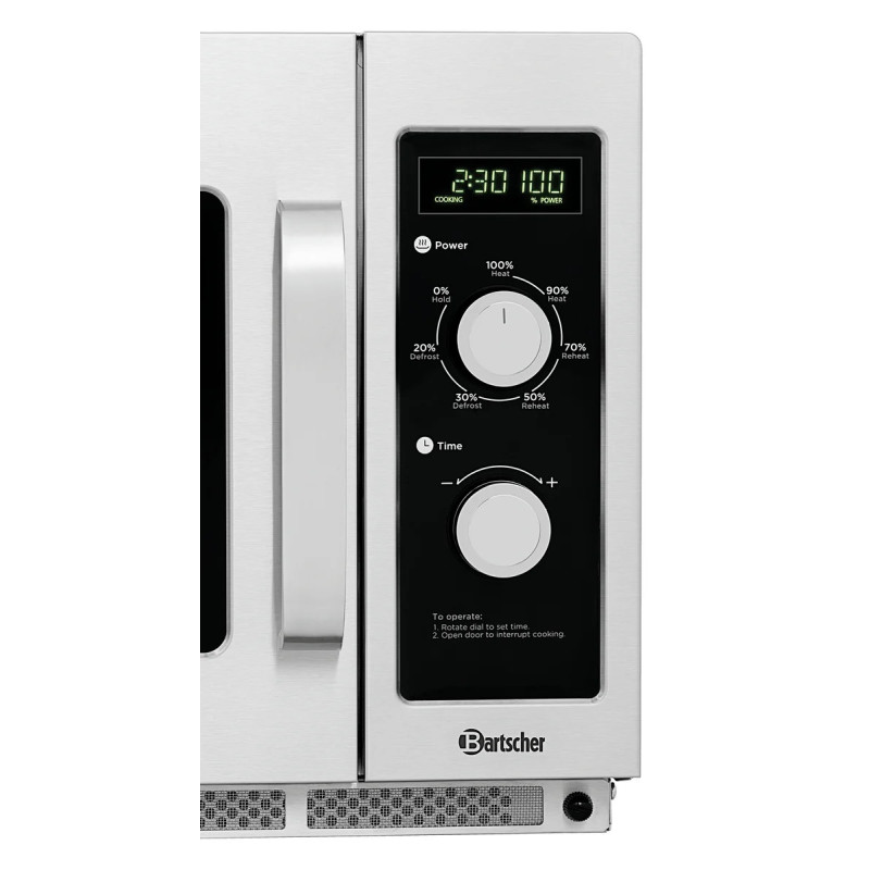 Mikrowelle 18340M – 34 L, 3000 W Leistung | bartscher