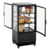 Mini refroidisseur 75L2T noir – capacité 75L | bartsch er