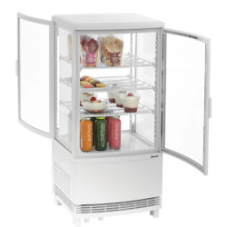 Mini refroidisseur 75L2T blanc – Éclairage LED | bartsch er