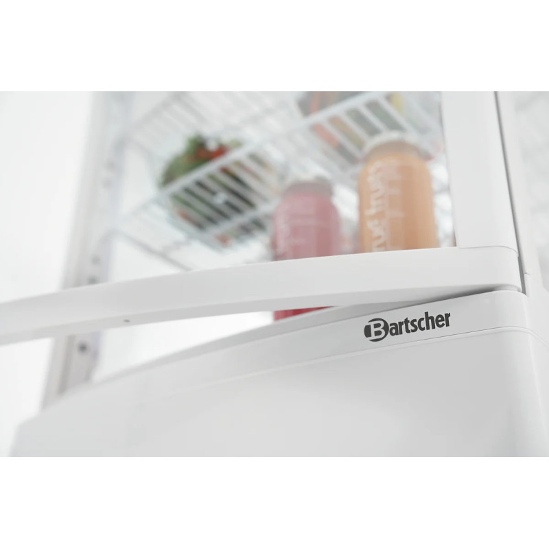 Mini refroidisseur 75L2T blanc – Éclairage LED | bartsch er