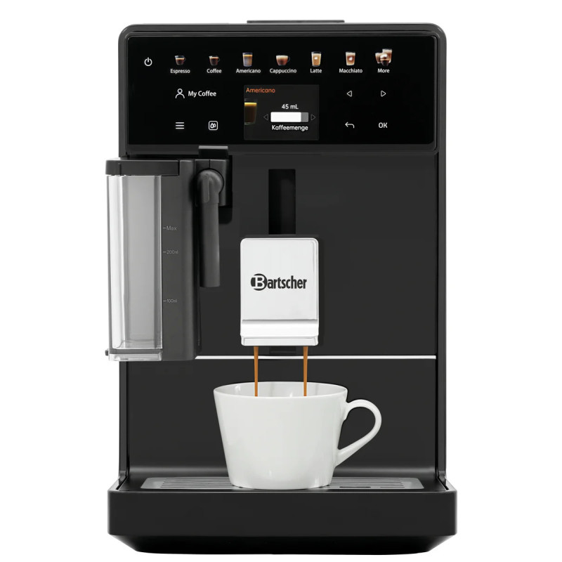Kaffeevollautomat Easy Slim 200 – 19 bar Druck | bartscher