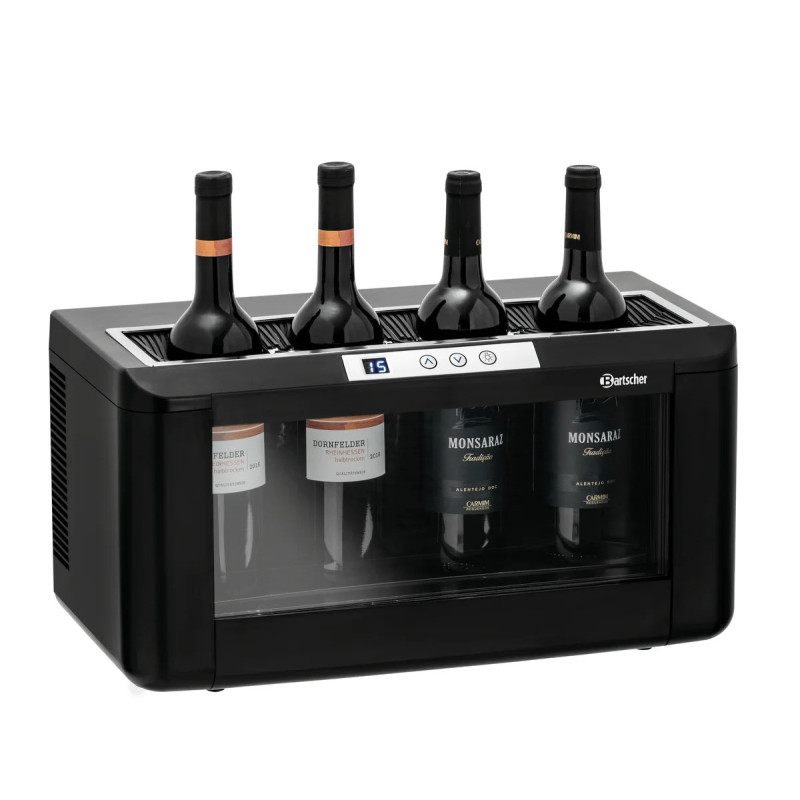 Refroidisseur à vin 4FLS-10 – Température réglable | bartsch er