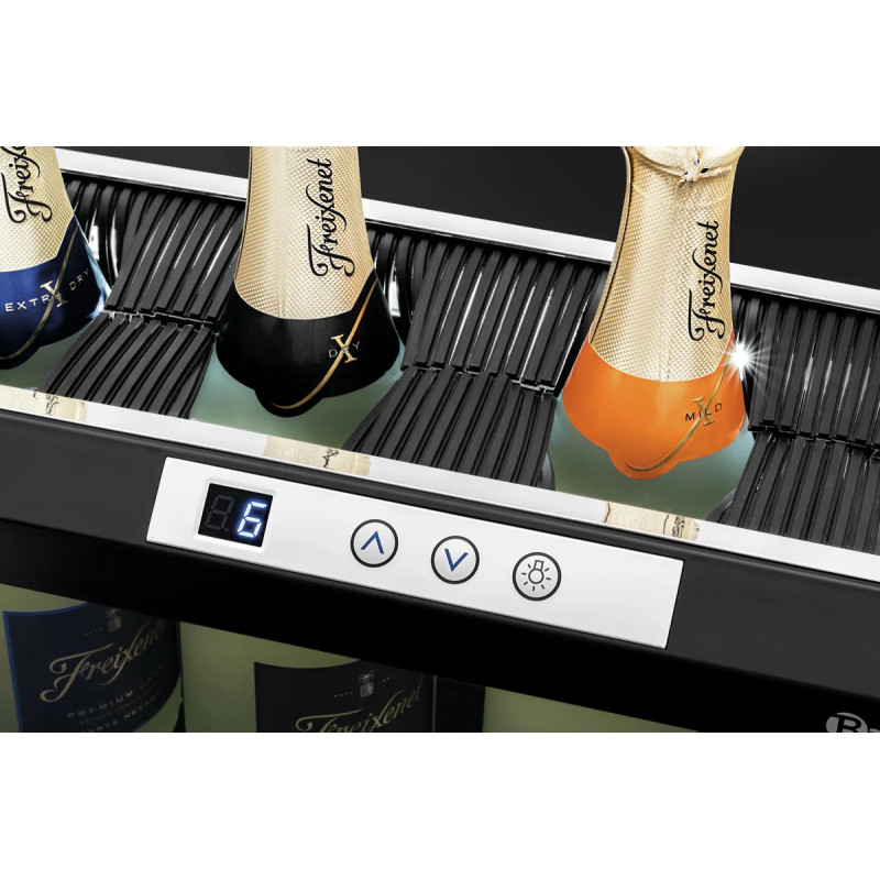 Weinkühler 4FLS-10 mit LED-Beleuchtung – bartscher