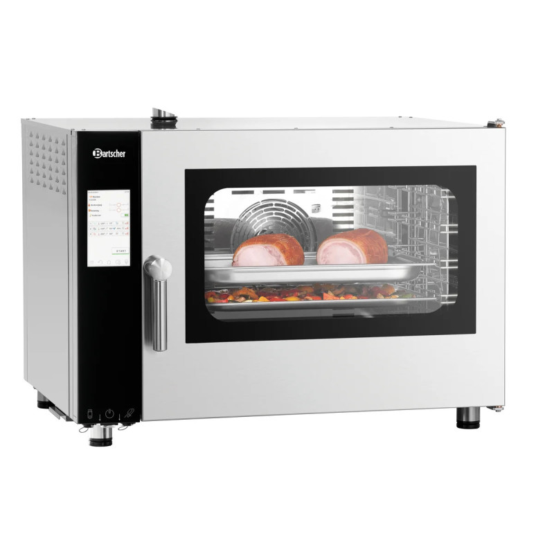 Four mixte vapeur Silversteam2 P-5110DRS haute performance | bartscher