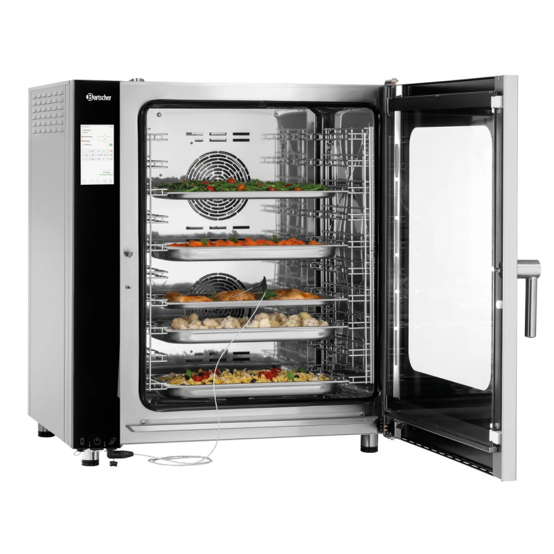 Combi vapeur Silversteam2 10110DRS – Puissant 12600W | bartscher
