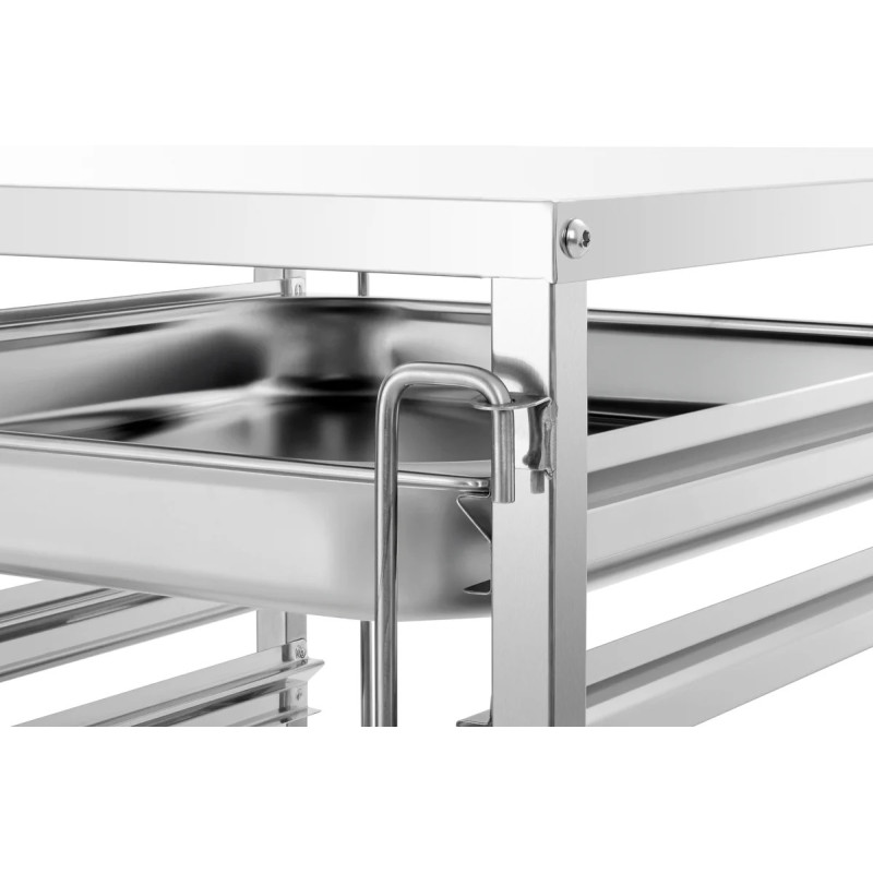 Chariot à étagères 7GN2/1 inox 7 tiroirs – Bartscher