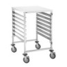 Chariot à étagères 7GN2/1 inox 7 tiroirs – Bartscher