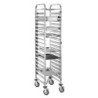 Chariot à étagères 18GN1/1 robuste – bartscher