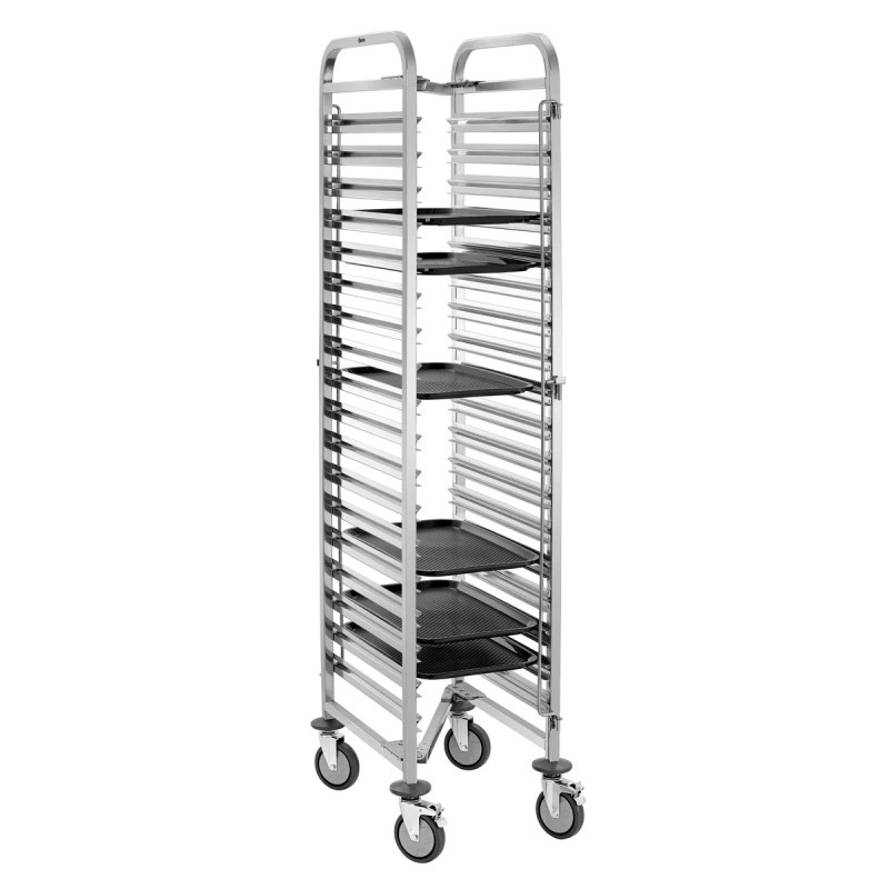 Chariot à étagères 18GN1/1 robuste – bartscher