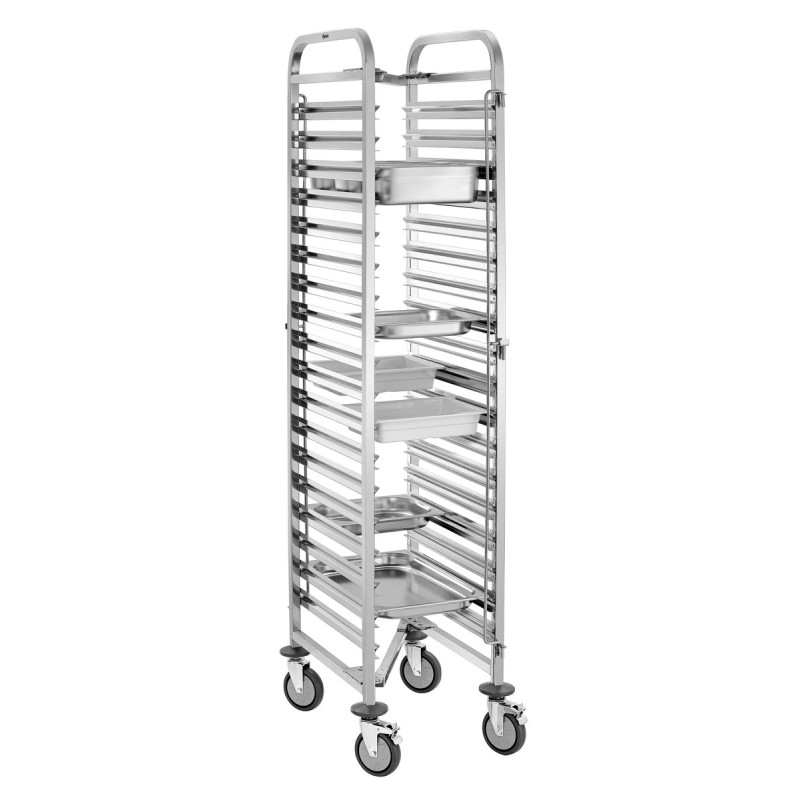 Regalwagen 18GN1/1 – robuste Edelstahlkonstruktion | bartscher
