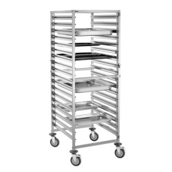 Regalwagen 18GN2/1 mit Rollen – robust & flexibel | bartscher