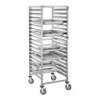 Chariot à étagères 18GN2/1 inox 1750mm | bartscher
