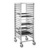 Chariot à étagères 18GN2/1 inox 1750mm | bartscher