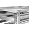 Chariot à étagères 18GN2/1 inox 1750mm | bartscher