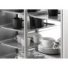 Tablettwagen 16KN – 10 kg Traglast, Edelstahl | bartscher