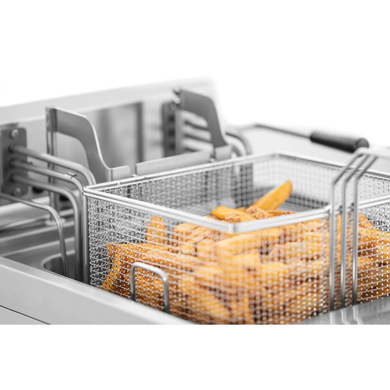 Friteuse à huile 12L avec élévateur – Bartscher
