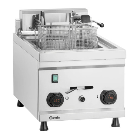Fritteuse MDI 12L Korblift – präzise Temperatur | bartscher