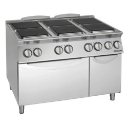 Electric Range 900 with 6 Hotplates – bartschers 1200x900x900