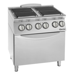 Elektroherd 900 mit 4 Kochplatten – hohe Leistung | bartscher
