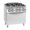 Gas Range 900 4 Burners with Oven – bartschers 800x900x900