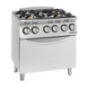 Cuisinière gaz 4 brûleurs 900 Bartscher – 32000W