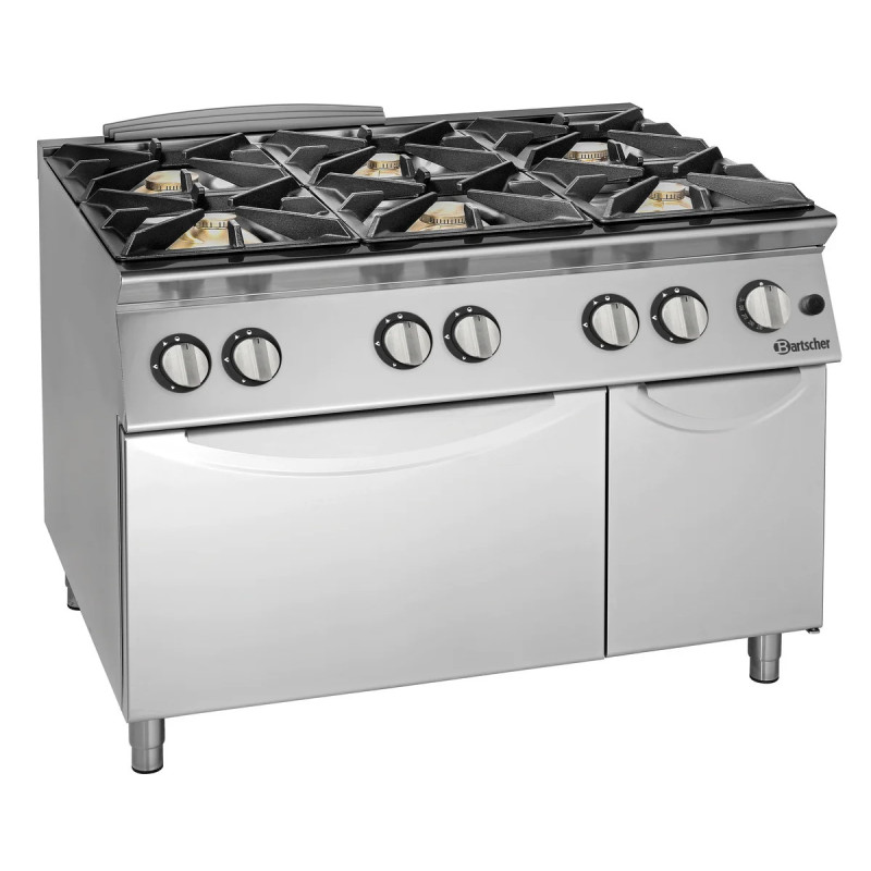Gas Range 900 6 Burners with Oven – bartschershop