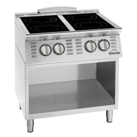 Cuisinière électrique 4 foyers 800x900 mm – bartschER