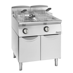 Friteuse gaz 21L sur armoire – haute capacité | bartscher