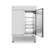 Kühlschrank 1300 L – Edelstahl, GN 2/1, selbstschließend | arktic