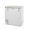 Congélateur coffre 140L – éclairage LED et roulettes | arktic