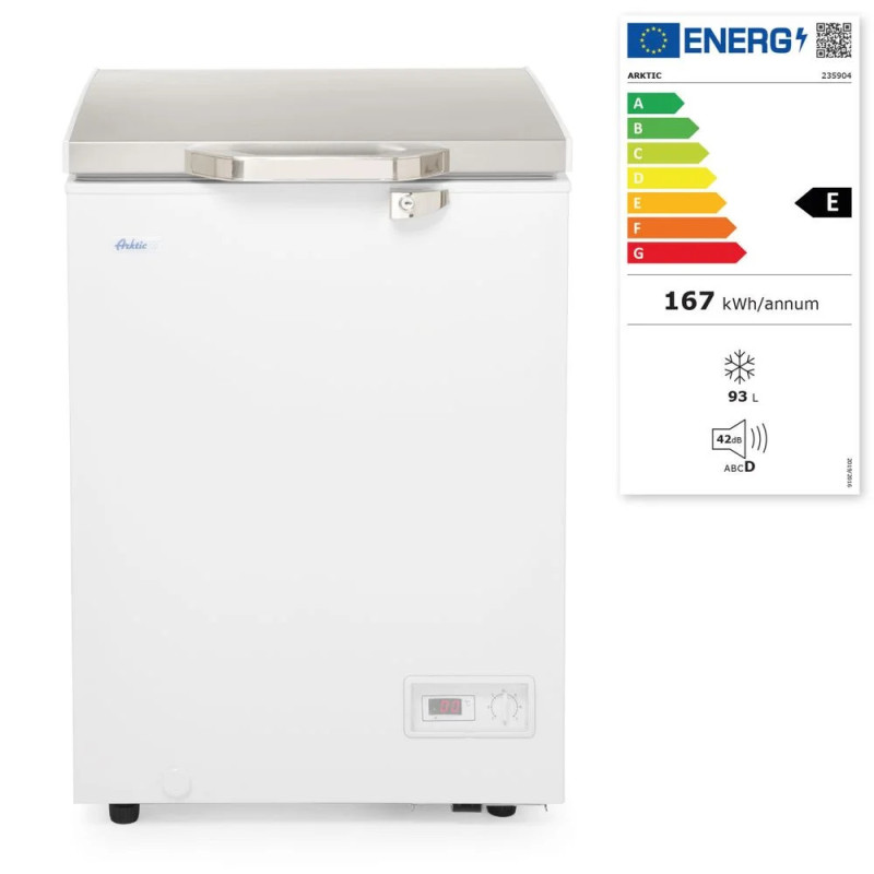 Gefriertruhe mit 140 L Volumen – effiziente Kühlung | arktic