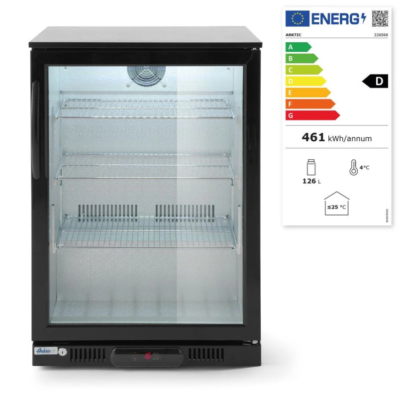 Back bar refrigerator single-door – 105L capacity | arktic