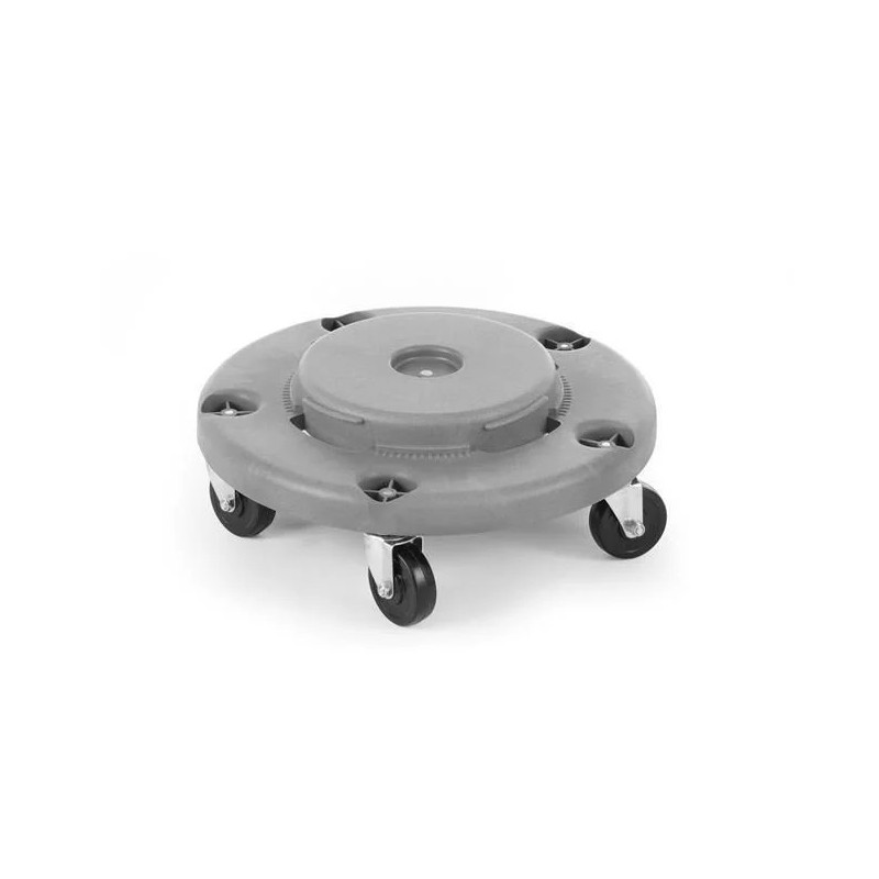 Trolley pour poubelle ronde stable 500x500 mm | amerbox