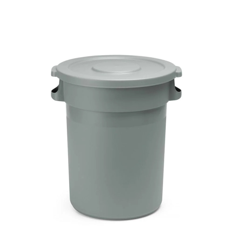 Poubelle ronde 80L – Usage professionnel | amerbox