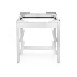 Piètement lave-verres robuste 40x40 – hendi 222980