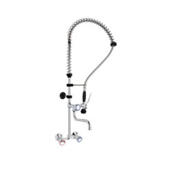Robinet mural avec douchette inox 1610 mm – hendi