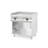 Gasgrillplatte glatt mit geschlossenem Unterschrank | hendi