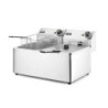Friteuse 2x 8L Kitchen Line – Puissante et robuste | hendi