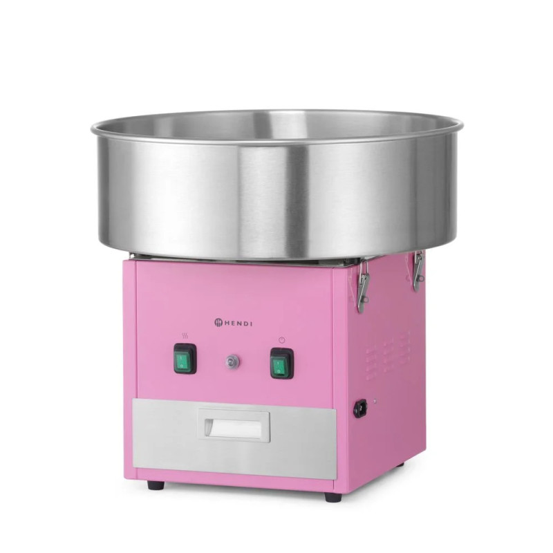 Machine à barbe à papa acier inox 520x520 mm | hendi