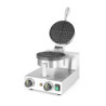 Gaufrier rond réglable 1000W – hendi 250x491x285 mm