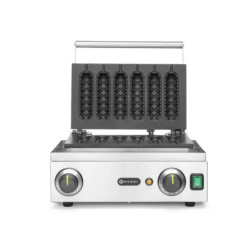 Waffeleisen Corn Dog – 6-fach Backfläche, 1550W | hendi