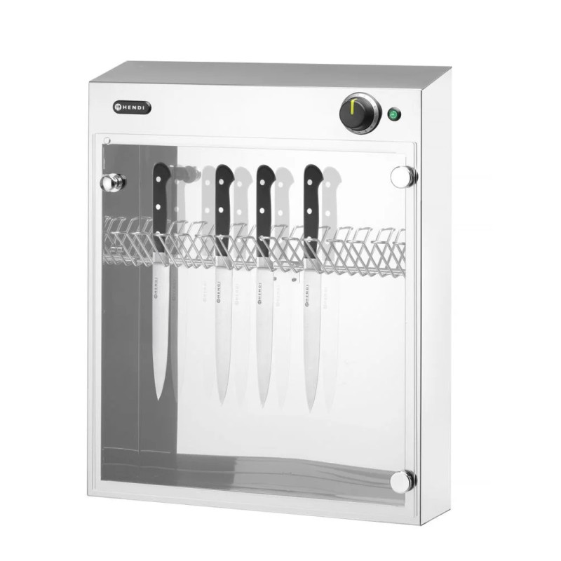 Stérilisateur UV inox – Désinfection couteaux 281246 | hendi