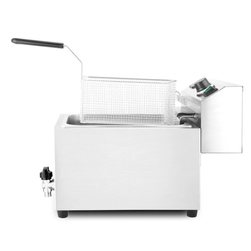 Fritteuse XL mit Ablasshahn – 10L, 6600W | hendi