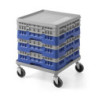Cart for 500x500 mm Universal Racks – Durable & Mobile | amerbox