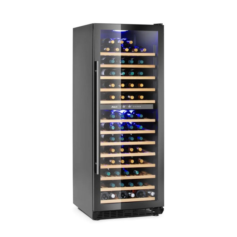 Wine cooler 2-zone 135 bottles – precise control | arktic
