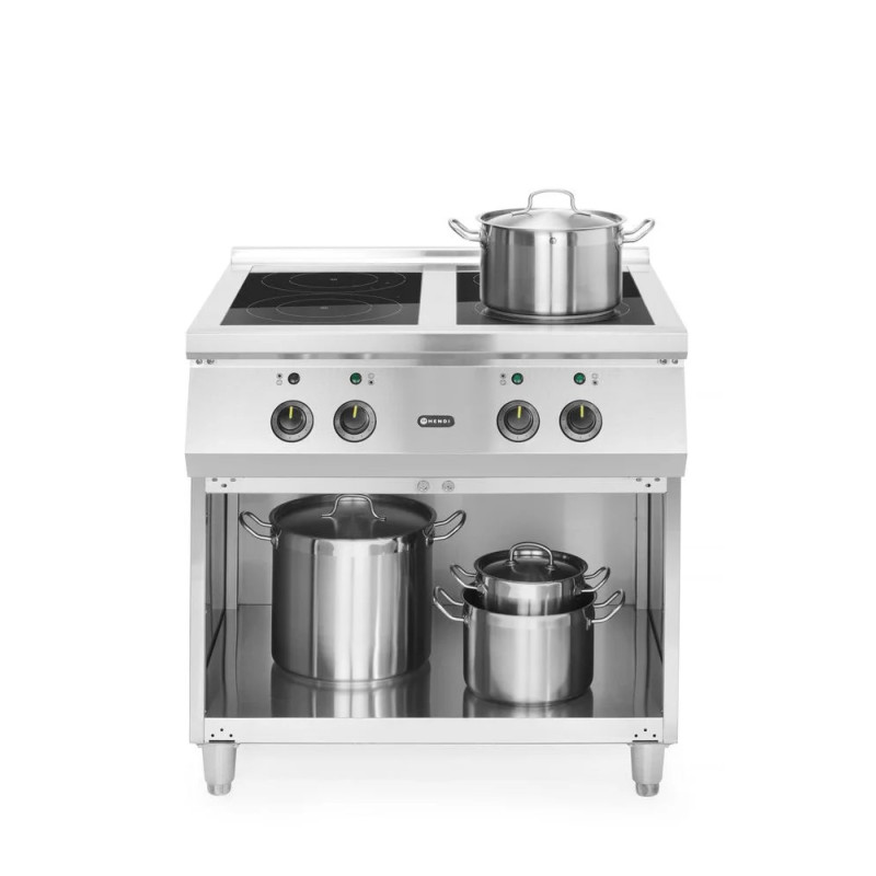 Induktionsherd 4 Kochfelder – 17000W Leistung | hendi