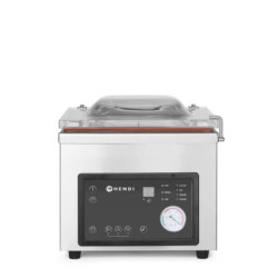 Machine à emballer sous vide avec chambre – acier inox | hendi