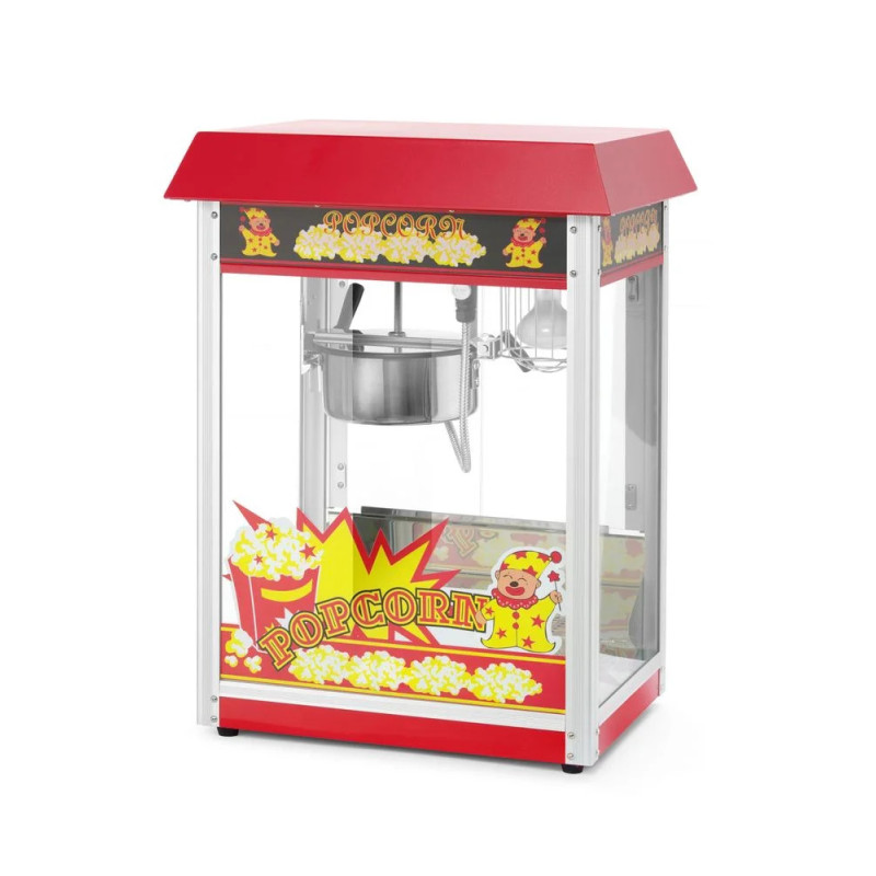 Popcorn Machine with Stirring Pan – 1500W | hendi